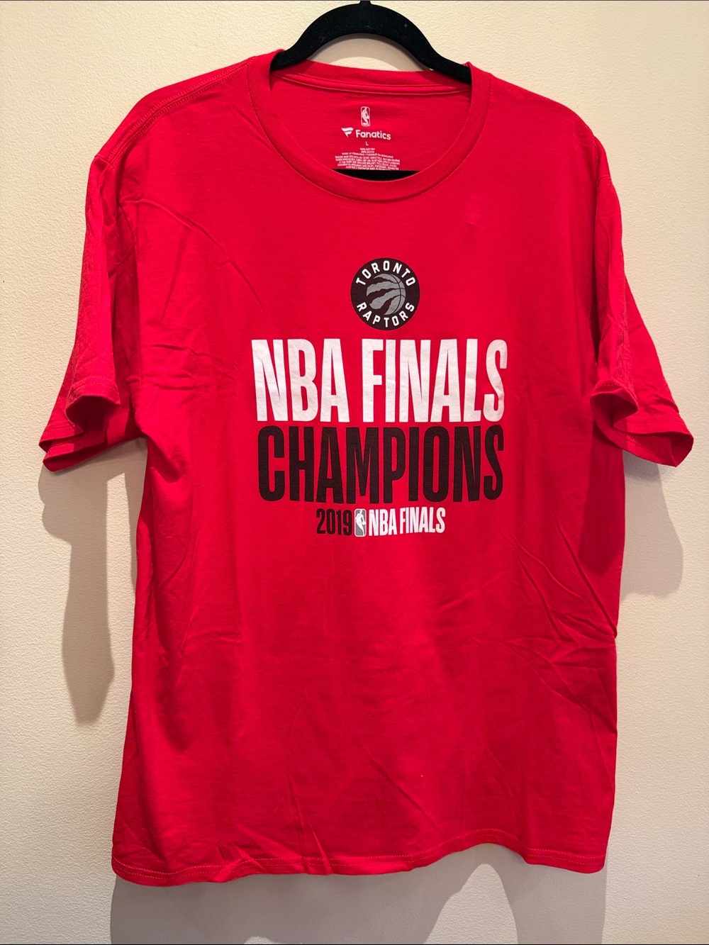 Toronto Raptors NBA Finals Champions Shirt - 2019 - Fanatics
